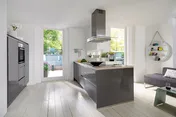 Nobilia SPA Novalux Lack, Schiefergrau Hochglanz 2