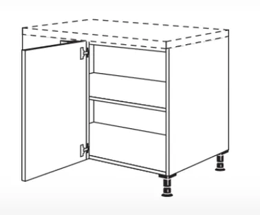Nobilia SPA Corner unit UEDF100-60