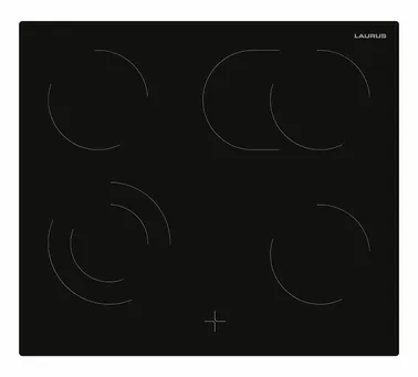 Nobilia SPA LAURUS Ceramic glass radiant hot plate LCF600ZKB, linked to cooker, Frameless LCF600ZKB