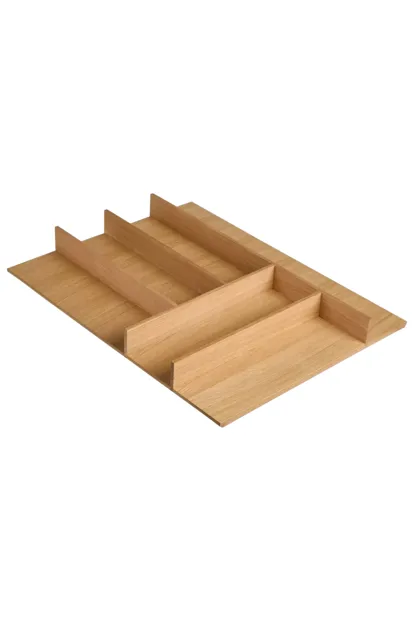 Nobilia SPA Range-couverts en bois de frêne noir BE45E 0
