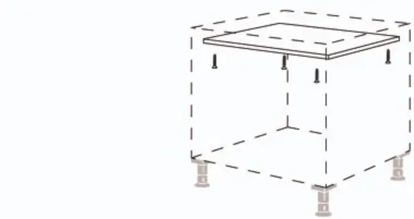 Nobilia SPA Construction shelf for heat insulation, 16 mm thick KKB45 0