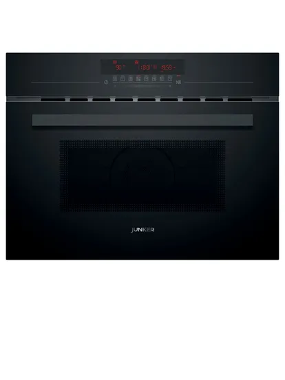Nobilia SPA JUNKER Compact microwave oven JC4119961 with hydrolysis, black JC4119961 0