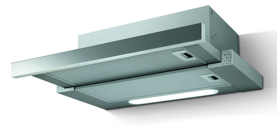 Nobilia SPA ELICA : Hotte télescopique ELITE 14 60-D gris / inox ELITE1460D 0