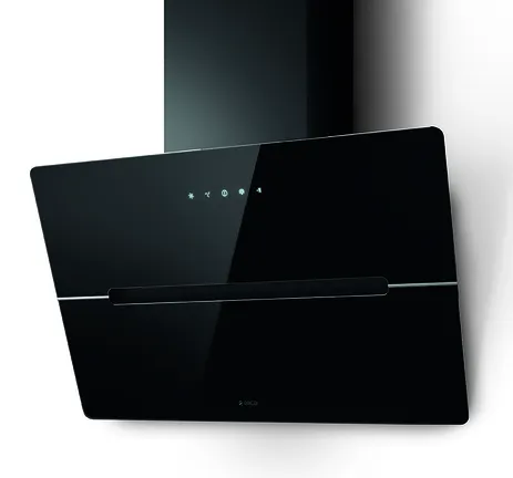 Nobilia SPA ELICA Wandschouwkap WISE60BK, 600 mm breed, zwart WISE60BK 0