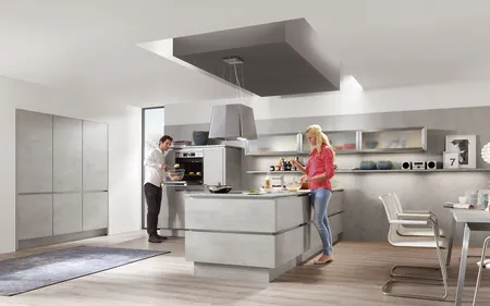 Nobilia SPA Riva Beton grau Nachbildung