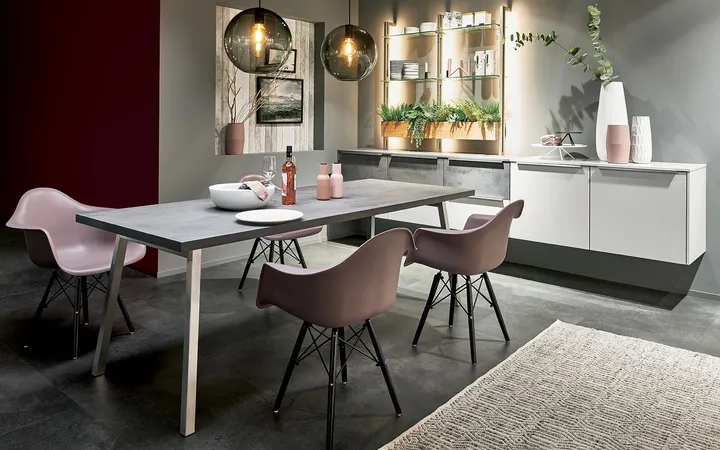 Nobilia SPA Flash Lacklaminat, Seidengrau Hochglanz 3