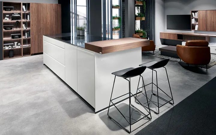 Nobilia SPA Pura Lack, Weiß Hochglanz 2