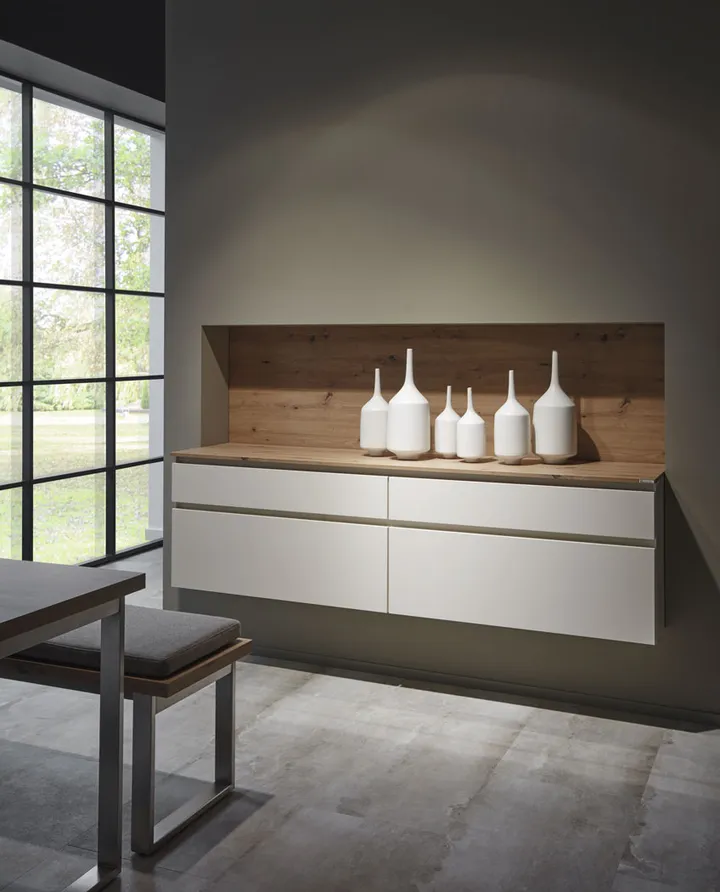 Nobilia SPA Flash Lacklaminat, Magnolia Hochglanz 1