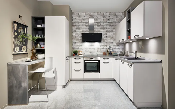 Nobilia SPA Laser Seidengrau 1