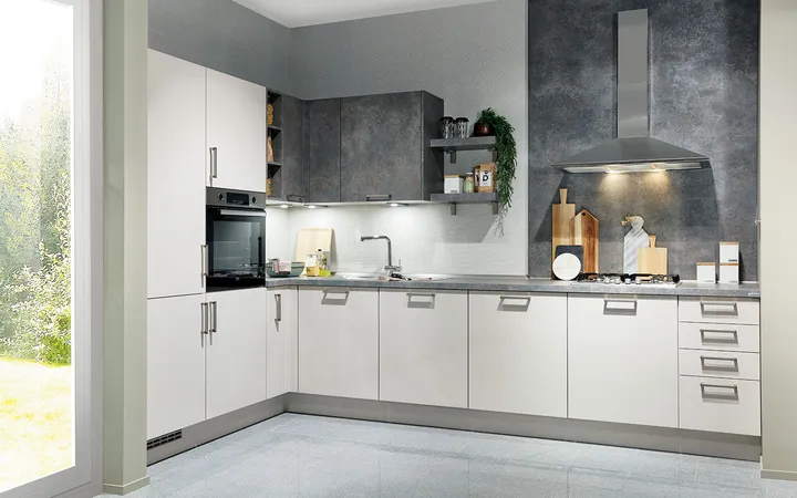 Nobilia SPA Focus Lacquer, Sand Ultra High Gloss 3