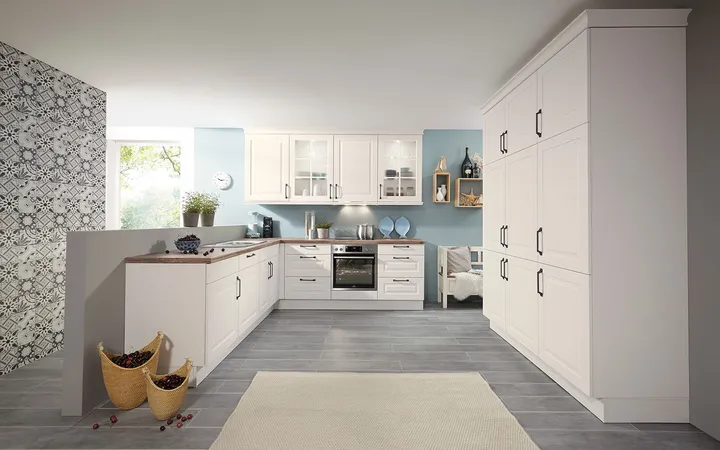 Nobilia SPA Sylt Lacquer, Honed Ivory 1