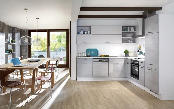 Nobilia SPA Riva Beton grau Nachbildung 2