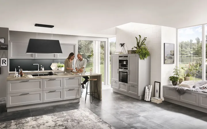 Nobilia SPA Cascada Lacklaminat, Steingrau 0