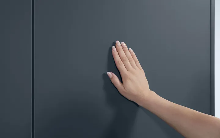 Nobilia SPA Easy Touch Fjord Blue Ultra Matt 1