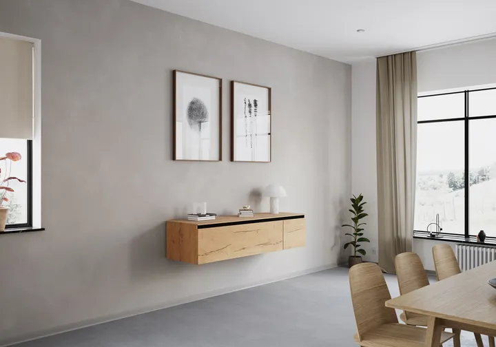 Nobilia SPA Lowboard LIVSET160-2-BL 6