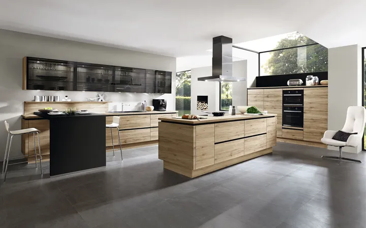 Nobilia SPA Riva Eiche San Remo Nachbildung 0