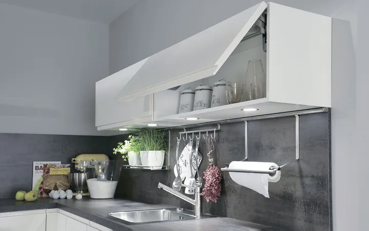 Nobilia SPA Pura Lack, Weiß Hochglanz 4