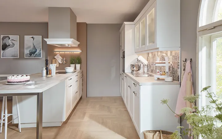 Nobilia SPA Cascada Lacklaminat, Weiß 4