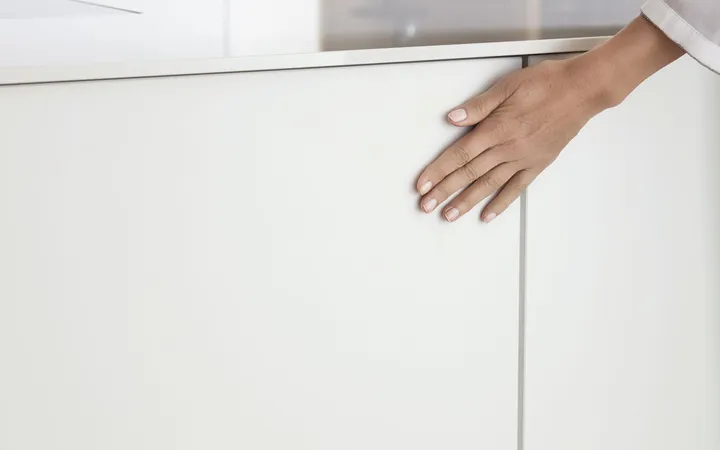 Nobilia SPA Easytouch Lacklaminat, Alpinweiß ultramatt 4