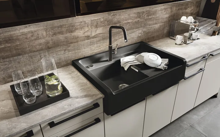 Nobilia SPA Easytouch Lacklaminat, Sand ultramatt 1