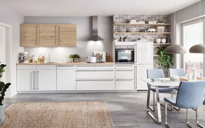 Nobilia SPA Flash Lacklaminat, Alpinweiß Hochglanz 4