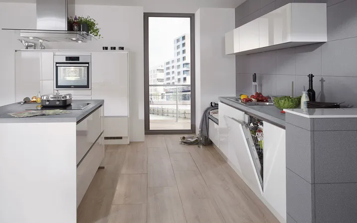 Nobilia SPA Focus Lack, Alpinweiß Ultra-Hochglanz 2