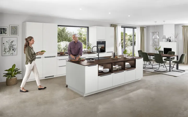 Nobilia SPA Novalux, Weiß Hochglanz 3