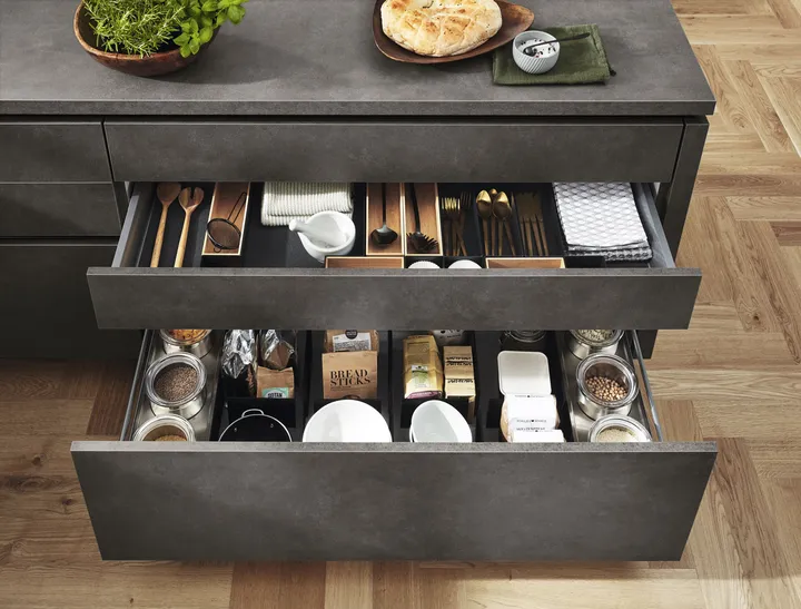 Nobilia SPA Riva Beton schiefergrau Nachbildung 3