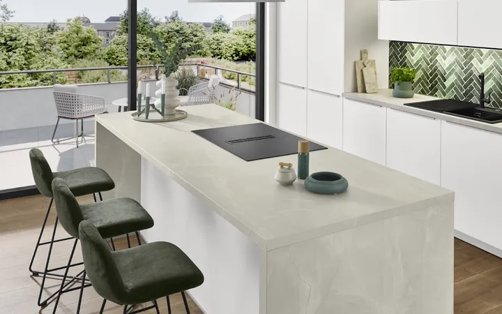 Nobilia SPA Softline Lacquered, Alpine White 2