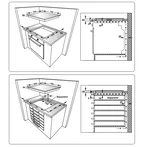 Nobilia SPA LAURUS Glaskeramische inductiekookplaat LIA780, Frameloos LIA780 1