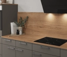 Nobilia SPA Island kitchen 336,6 cm x 220 cm with electrical appliances Planning 1 2