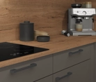 Nobilia SPA Island kitchen 336,6 cm x 220 cm with electrical appliances Planning 1 3