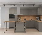 Nobilia SPA Island kitchen 338,2 cm x 248,2 cm with electrical appliances Planning 1 0