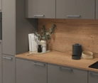 Nobilia SPA Island kitchen 338,2 cm x 248,2 cm with electrical appliances Planning 1 2