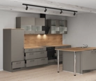 Nobilia SPA Island kitchen 363,4 cm with electrical appliances Planning 1 4