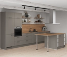 Nobilia SPA Island kitchen 423,4 cm with electrical appliances Planning 1 1
