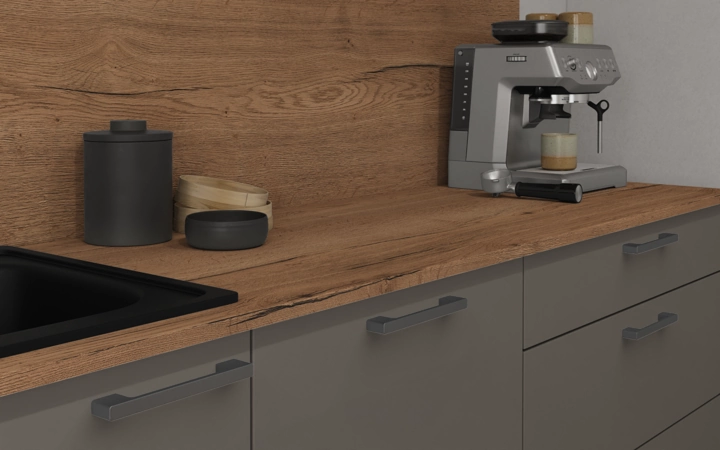Nobilia SPA Island kitchen 423,4 cm with electrical appliances Planning 1 3