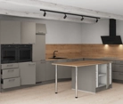 Nobilia SPA Island kitchen 456,6 cm x 276,8 cm with electrical appliances Planning 1 4