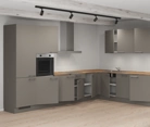 Nobilia SPA L-shaped kitchen 366,6 cm x 246,6 cm with appliances planning 1 4