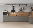 Nobilia SPA L-shaped kitchen 426,6 cm x 220 cm with electrical appliances Planning 1 0