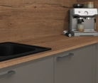 Nobilia SPA L-shaped kitchen 426,6 cm x 220 cm with electrical appliances Planning 1 3