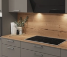 Nobilia SPA L-shaped kitchen 426,6 x 276,8 cm with electrical appliances Planning 1 2