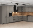 Nobilia SPA L-shaped kitchen 426,6 x 276,8 cm with electrical appliances Planning 1 4