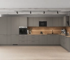 Nobilia SPA L-shaped kitchen 516,6 x 276,8 cm with electrical appliances Planning 1 0