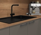 Nobilia SPA L-shaped kitchen 516,6 x 276,8 cm with electrical appliances Planning 1 3