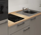 Nobilia SPA Galley kitchen 180 cm with appliances planning 1 3