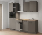 Nobilia SPA Galley kitchen 210 cm with appliances planning 1 4