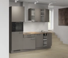 Nobilia SPA Galley kitchen 240 cm with appliances planning 1 4