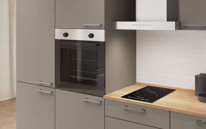 Nobilia SPA Galley kitchen 300 cm with appliances planning 1 2