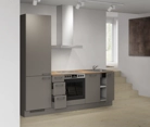 Nobilia SPA Galley kitchen 240 cm with appliances planning 10 4